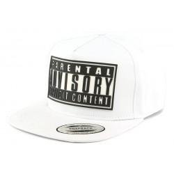 Casquette Parental Advisory Blanche ANCIENNES COLLECTIONS divers