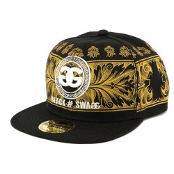 Casquette SWAG GG Noir et Jaune Luxe ANCIENNES COLLECTIONS divers