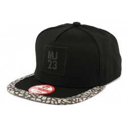 Snapback MJ 23 Noir Panthère ANCIENNES COLLECTIONS divers