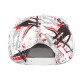 Snapback MJ 23 Tag Blanc et Rouge ANCIENNES COLLECTIONS divers