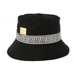 Bob Chapeau noir esprit Azteque JBB Couture ANCIENNES COLLECTIONS divers