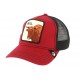 Casquette Baseball Rouge Bull Goorin Bros ANCIENNES COLLECTIONS divers