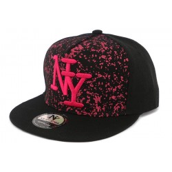 Casquette Snapback Noir et Rose Tag Trax ANCIENNES COLLECTIONS divers