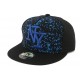 Casquette NY Noir et Bleu Tag Trax ANCIENNES COLLECTIONS divers