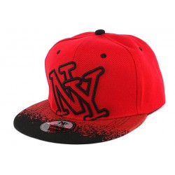 Casquette NY Rouge et Noir Tag ANCIENNES COLLECTIONS divers