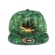 Casquette Kush Verte et Feuille Doré Métal ANCIENNES COLLECTIONS divers