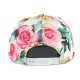 Casquette NY Blanche Fleur Bleue et Rose ANCIENNES COLLECTIONS divers