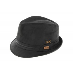 Chapeau Trilby Noir Kairan Herman ANCIENNES COLLECTIONS divers