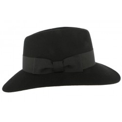 Chapeau Noir Femme en Feutre Stael ANCIENNES COLLECTIONS divers