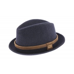 Chapeau Porkpie Bleu Defender Herman ANCIENNES COLLECTIONS divers