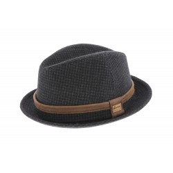 Chapeau Porkpie Gris Defender Herman ANCIENNES COLLECTIONS divers