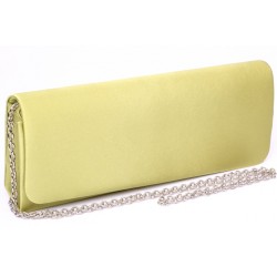 Pochette cérémonie Mélina en satin Vert ANCIENNES COLLECTIONS divers