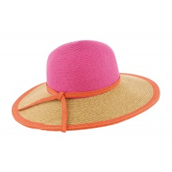 Chapeau paille Rose Capeline ANCIENNES COLLECTIONS divers