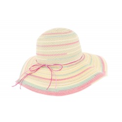 Chapeau rose femme été Noly Herman ANCIENNES COLLECTIONS divers