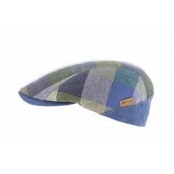 Casquette plate patchwork Bleu Herman ANCIENNES COLLECTIONS divers