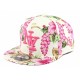 Snapback Rose et écru Florale ANCIENNES COLLECTIONS divers