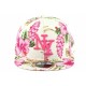 Snapback Rose et écru Florale ANCIENNES COLLECTIONS divers