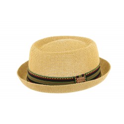 Petit Chapeau de paille Beige et Rouge Gringo ANCIENNES COLLECTIONS divers