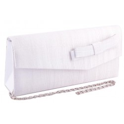 Pochette Cérémonie Lucie en Sisal Blanc ANCIENNES COLLECTIONS divers