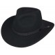 Chapeau Feutre Herman Headwear Sir Tennesee Noir ANCIENNES COLLECTIONS divers