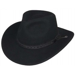 Chapeau Feutre Herman Headwear Sir Tennesee Noir ANCIENNES COLLECTIONS divers