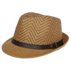 Trilby Stewart Tabac et Marron taille unique ANCIENNES COLLECTIONS divers