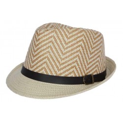 Trilby Stewart Beige Caramel Taille unique ANCIENNES COLLECTIONS divers