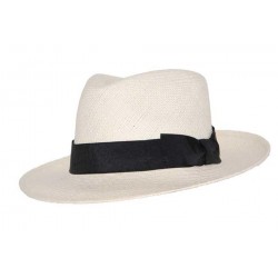 Chapeau panama Prestwick ecru ANCIENNES COLLECTIONS divers