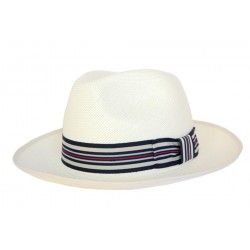 Chapeau Panama Cristys' Regimental N°1Ivoire ANCIENNES COLLECTIONS divers