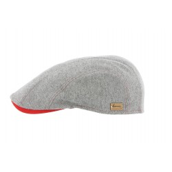 Casquette plate Grise Badger Polo par Herman Headwear ANCIENNES COLLECTIONS divers