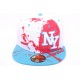 Snapback Ny blanc bleu turquoise rouge ANCIENNES COLLECTIONS divers