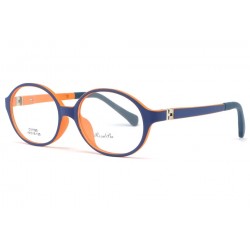 Monture lunette enfant bleu et orange 7 à 12 ans Kick ANCIENNES COLLECTIONS divers