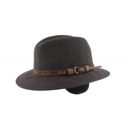 Chapeau feutre Gris Anthracite MacGofer ANCIENNES COLLECTIONS divers