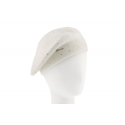 Béret Femme blanc Louise Herman ANCIENNES COLLECTIONS divers