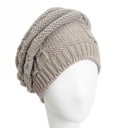 Bonnet Toque Encke Beige Céline Robert ANCIENNES COLLECTIONS divers