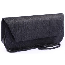 Pochette Cérémonie Aimée Sisal Noir ANCIENNES COLLECTIONS divers