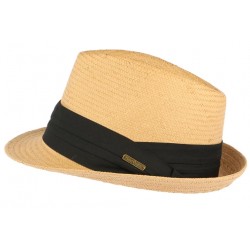 Petit chapeau paille naturelle beige fait main Lordman ANCIENNES COLLECTIONS divers