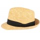 Petit chapeau paille naturelle raphia Valman ANCIENNES COLLECTIONS divers