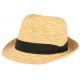 Petit chapeau paille naturelle raphia Valman ANCIENNES COLLECTIONS divers