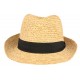 Petit chapeau paille naturelle raphia Valman ANCIENNES COLLECTIONS divers