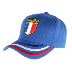 Casquette France bleue blason drapeau bleu blanc rouge ANCIENNES COLLECTIONS divers