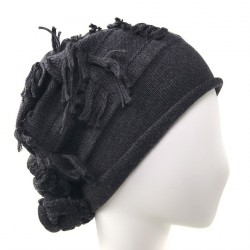 Bonnet long anthracite Callitra Celine Robert ANCIENNES COLLECTIONS divers