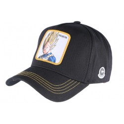 Casquette Vegeta Dragon Ball Z Bleu Jaune Collabs ANCIENNES COLLECTIONS divers