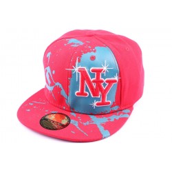 Snapback NY Rouge et Grise Street Art ANCIENNES COLLECTIONS divers