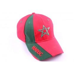 Casquette Snapback Maroc Rouge et Verte ANCIENNES COLLECTIONS divers