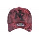 Casquette NY camouflage rouge Fashion Baseball Kaptain CASQUETTES Hip Hop Honour