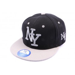 Snapback NY noir visière grise ANCIENNES COLLECTIONS divers