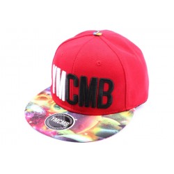 Snapback YMCMB Rouge et visière cosmos ANCIENNES COLLECTIONS divers