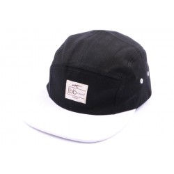 Casquette 5 panel JBB Couture Noir et Blanche ANCIENNES COLLECTIONS divers