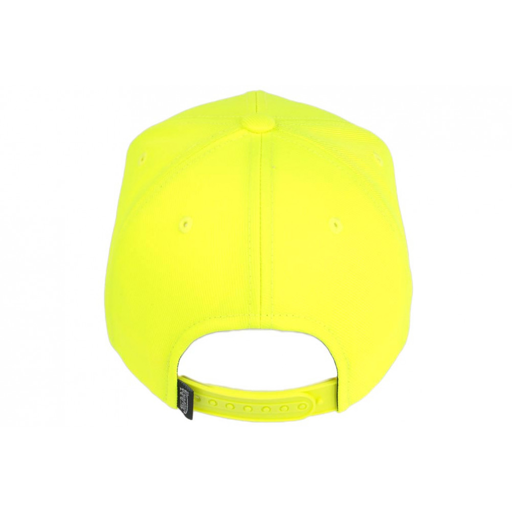 Casquette Baseball Rector Coton Jaune Fluo- Stetson Reference : 10163